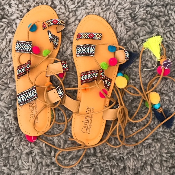 Shoes - Tassel sandals